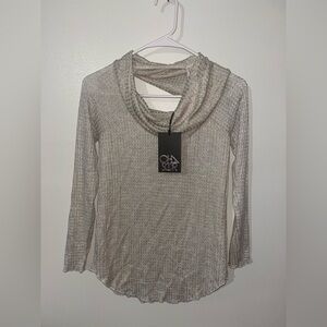 Chaser Sweater with cut out back